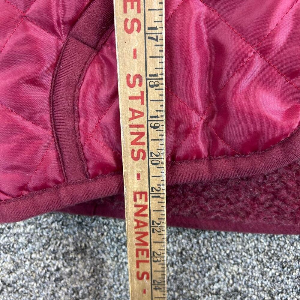 Unbranded Women's Burgundy and Pink Gilet - Picture 5 of 6